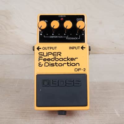 Boss DF-2 Super Feedback and Distortion 1989 Orange Vintage Japan MIJ ACA image 6
