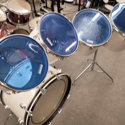 Ludwig Vintage 5-Piece Shell Pack with Concert Tom's 24/13/14/15/16 1970s - White image 11