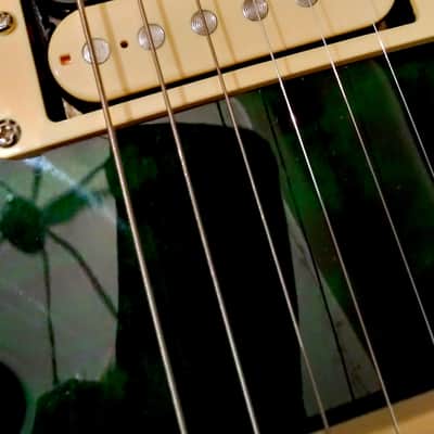 Xaviere XV 550 Green Semi-Hollowbody 2017 - Gloss image 4