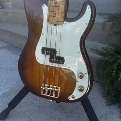 Fender 75th Anniversary Commemorative Precision Bass 2021 - 2-Color Bourbon Burst image 5