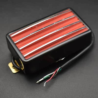 Red Guitar Dual Double Blades Humbucker Pickup image 1
