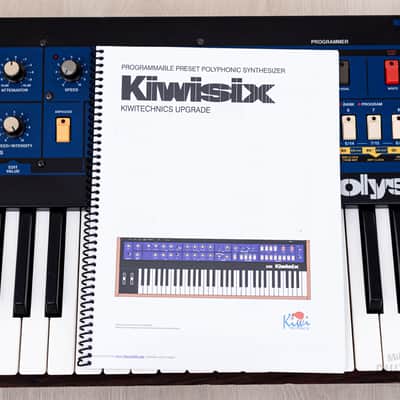 1980s Kory PolySix Kiwi Upgrade Vintage Analog Polyphonic Synthesizer w/ MIDI image 13