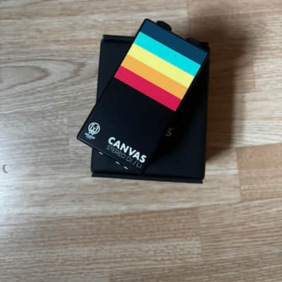 Walrus Audio Canvas Stereo Dual Line Isolator Direct Box 2022 - Present - Black w/ Rainbow Graphic image 1