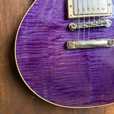 Gibson Murphy Lab '59 Custom Shop Les Paul 2023 - Trans Purple Aged _ R9 1959 historic reissue image 17