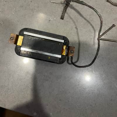 Vintage Bill Lawrence Sound Research? Bartolini? Humbucker w/Mounting Plate image 2