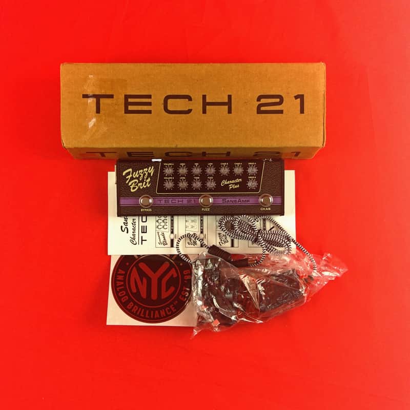 [USED] Tech 21 SansAmp Character Plus Series Fuzzy Brit Overdrive Fuzz Bild 1