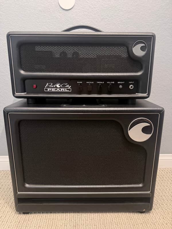 Port City Pearl 50w + 1x12 OS Wave Cabinet image 1