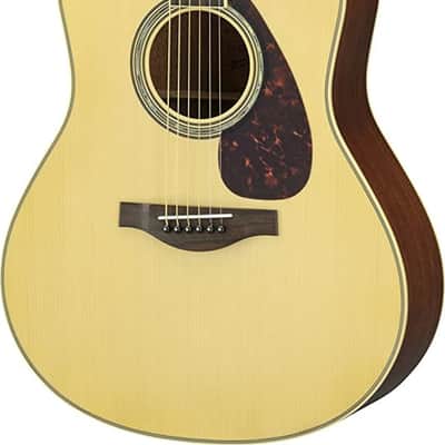 Yamaha LL6M Jumbo Body Acoustic-Electric Guitar, Solid Spruce Top image 2