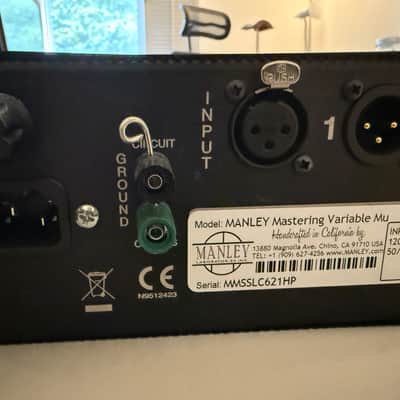 Manley Labs Variable MU Stereo Tube Compressor Limiter Mastering Version - Purple image 5