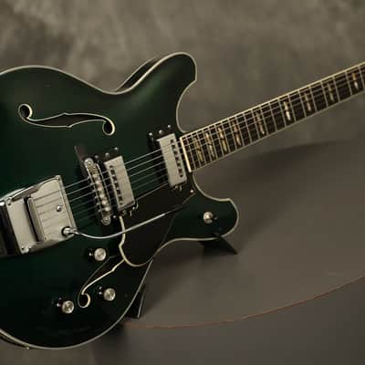 early 1970's Yamaha SA-50 Aruba Green with FLAME MAPLE top + back!!! image 16
