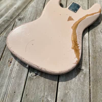 Fender Flea jazz bass body 2020 - Shell Pink image 7