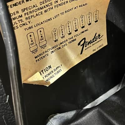 Fender Concert II, Rivera Era 1983 - Black / Silver image 10