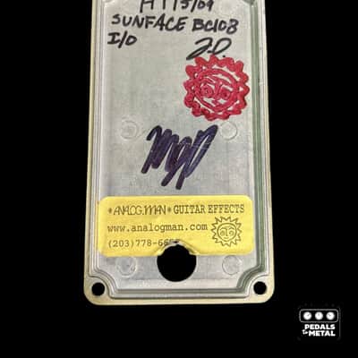 Analogman Sun Face BC108 (9V Adapter Hole Drilled) - X20501 image 3