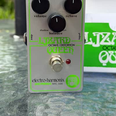 Electro-Harmonix / JHS Nano Lizard Queen Octave Fuzz 2023 - Present - Silver / Green image 1