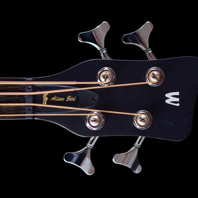 Warwick RockBass Alien Standard Fretless - Solid Black Satin image 5