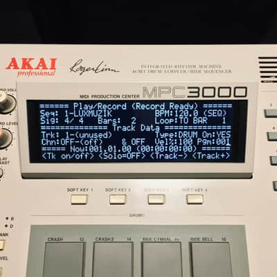 LED Display Upgrade - Akai MPC3000 Custom LED Display Upgrade ! image 2