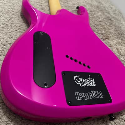 UPGRADED Ormsby HypeGTR 2018 Magenta GTR Hype 6 Multiscale Electric Guitar w/ Hard Case image 5