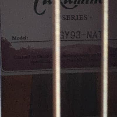 Takamine GY93 G90 Series New Yorker Parlor Acoustic Guitar 2010s - Natural Gloss image 4