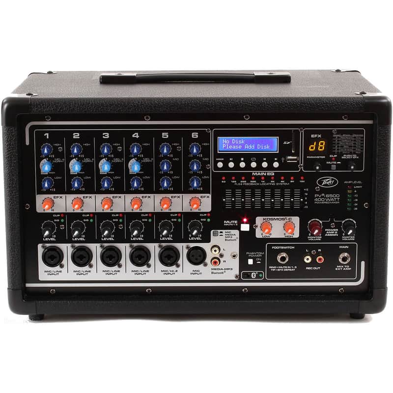 Peavey PVi 6500 400-Watt 6-Channel Powered Mixer image 1