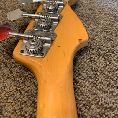 Fender Precision Bass Lefty 1978 w/ Neck Plate and Tuners image 6