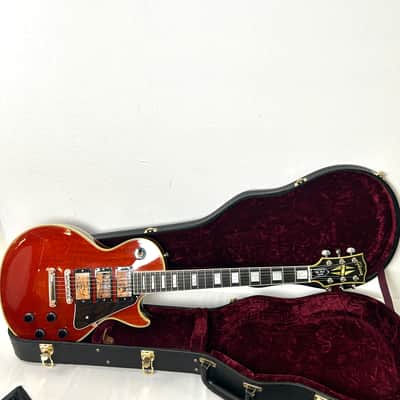 Gibson Custom Shop Les Paul Custom R7 3 Pickup 2000 - Mahogany image 10