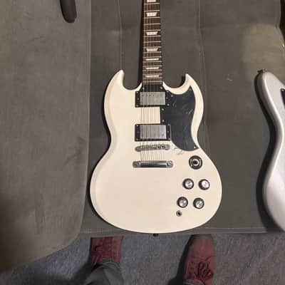 Epiphone G-400 Les Paul (SG) 1999 - 2012 - Alpine White image 1
