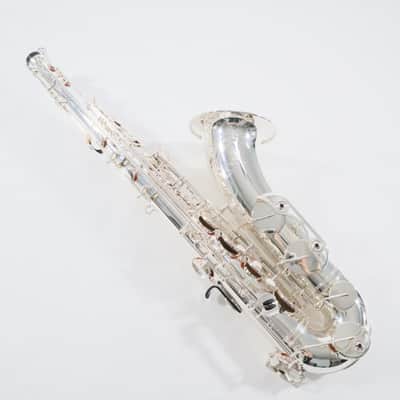 Yamaha YTS-62IIIS Professional Tenor sax with extra Custom V neck - Silver-Plated image 5
