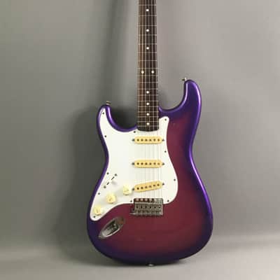 LEFTY! Vintage Fender Stratocaster 1987 Purple Haze Sunburst Metallic Rare Strat Guitar Relic Kuwabara 7.2 lb HSC image 1