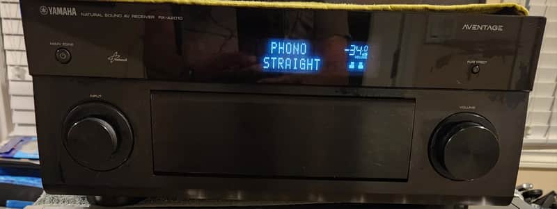 Yamaha Yamaha Aventage RX-A2010 AV 9.0 channel receiver 2000 - Black image 1