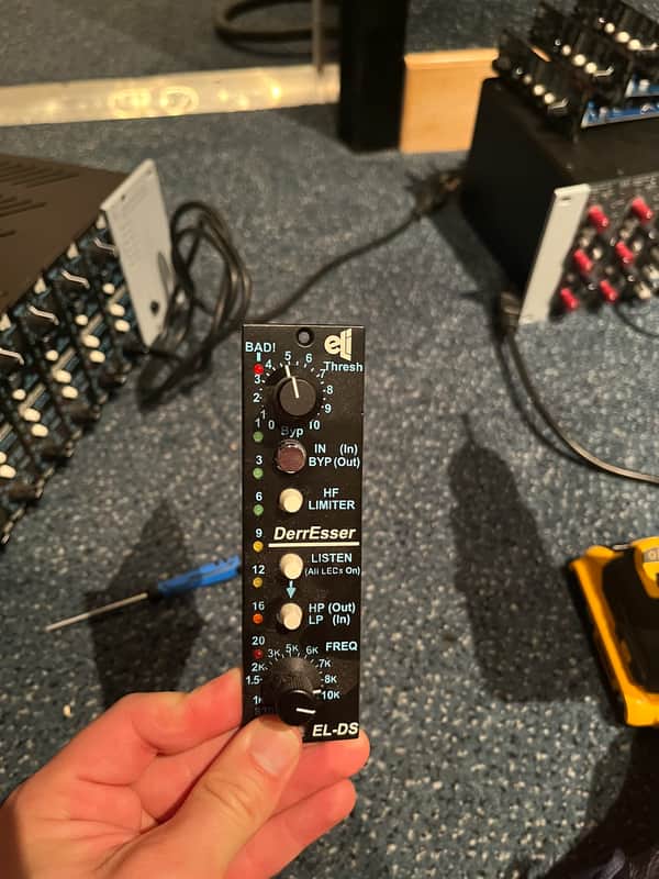 Empirical Labs EL-DS DerrEsser 500 Series De-Esser Module 2010s - Black image 1