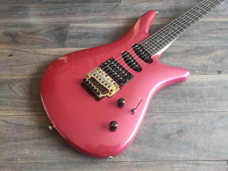 1992 Yamaha Japan MG11RS Special Edition Electric Guitar (Pink