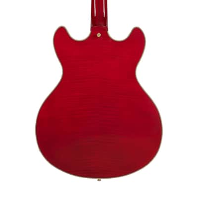 D'Angelico Excel DC Trans Cherry w/Gigbag image 2