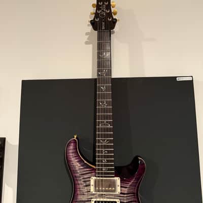 MINTY! PRS Special Semi-Hollow 10-Top Wood Library 2024  ($6810 New) Satin Flamed Maple Neck - Charcoal Purple Burst image 6