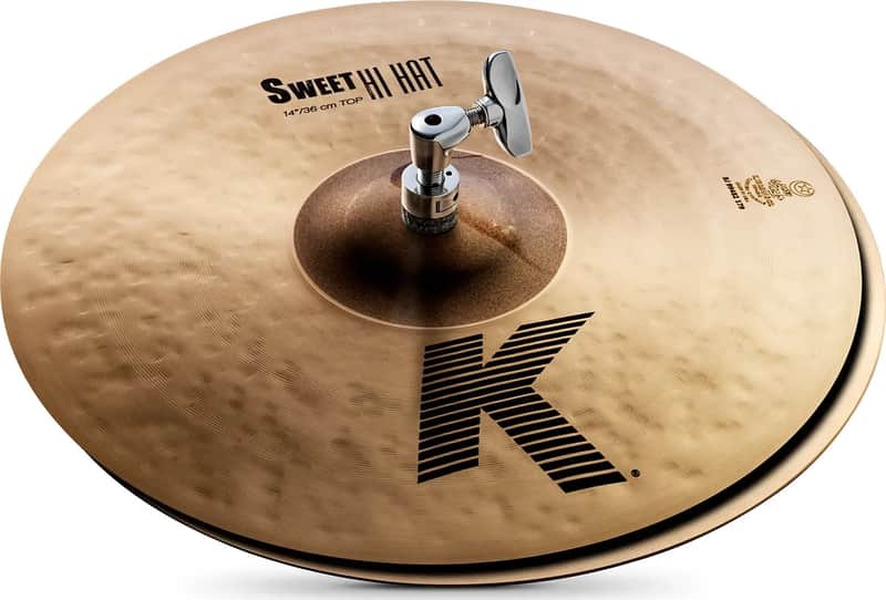 Zildjian K Sweet Hi-Hat Cymbals, 14" image 1
