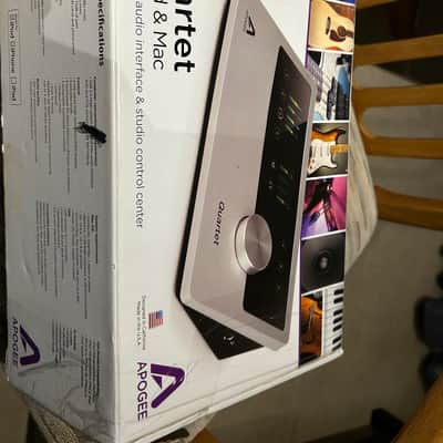 Apogee Quartet USB Audio Interface 2010s - Silver image 8