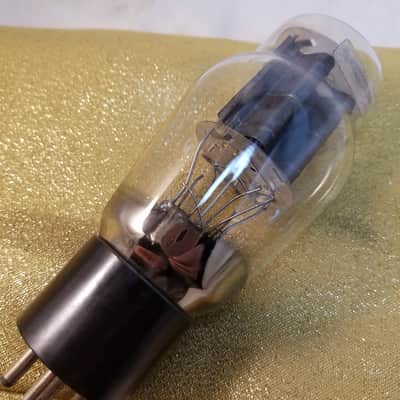 RCA 2% Tight Matched Pair (2) 2A3 AT1000 TESTED Vacuum Tubes black S plate hifi Power Triode 1936-1954 image 14
