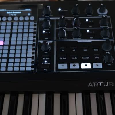 Arturia PolyBrute Noir 61-Key Synthesizer 2023 - Present - Black image 17