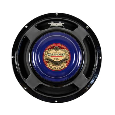 WGS Warehouse Guitar Speaker Black & Blue Alnico - 12 inch Alnico Guitar Driver- 8 ohms imagen 1