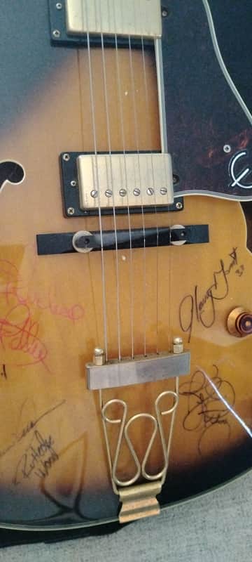 Richard Petty signed. Epiphone ES-339 2020 - Present - Vintage Sunburst image 1