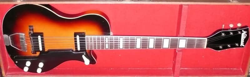 National Cosmopolitan (Howlin' Wolf Model) 1952 Sunburst Owned by Junior Watson image 1