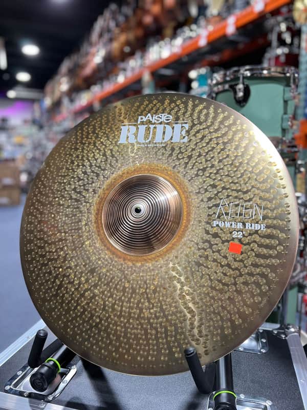 Paiste 22" RUDE Power Ride "Reign Power Ride" Cymbal NEW / Authorized Shipping / Free Shipping image 1