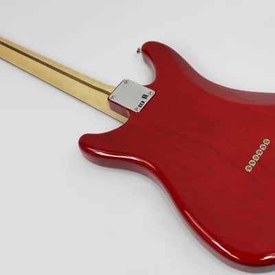 2020 Fender Player Lead II Electric Guitar, Crimson Red Transparent, Duncan Pickups image 4