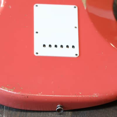 MINTY! 2020 Fender Limited Edition Custom Shop 1960 Stratocaster Relic Reissue Tahitian Coral + COA OHSC image 18