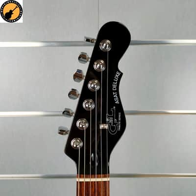 G&L Tribute Asat Deluxe Carved Top 2021 - Clear Blueburst image 5