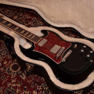 USED Gibson SG Ltd Edition Black 2011 Firebird/Humbucker pickups w/OHSC image 8