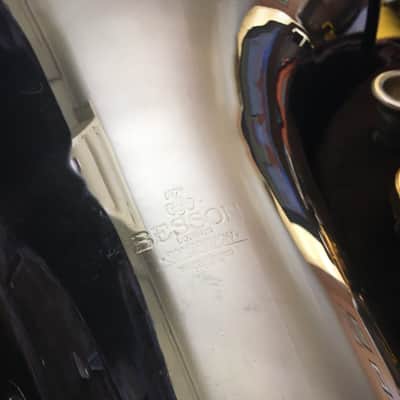 Besson Sovereign BE-981 Compensating EEb Tuba w/hard & soft cases image 5