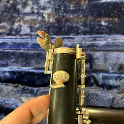 F. Loree Paris Vintage Oboe - Grenadilla Wood - Made in France With Case SN: BD72 - Early 1960s image 12