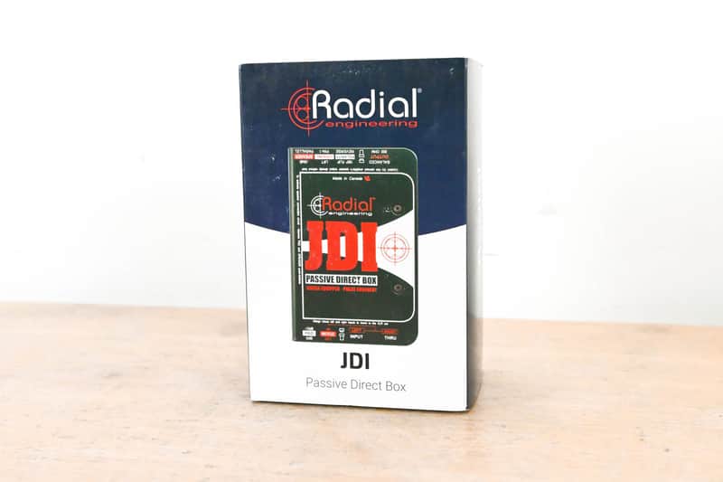 Radial Engineering JDI MK3 Jensen-Equipped 1-Channel Passive Direct Box CG014X8 image 1