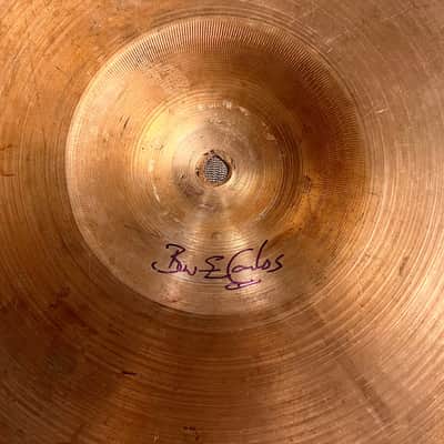 BUN E CARLOS 22” Vintage Zildjian 1960s Crash Ride 3084 g Balanced! Anointed By THE MAN! image 6