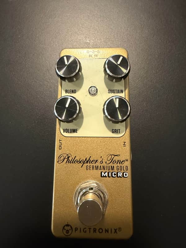 Pigtronix Philosopher's Tone Germanium Gold Micro Compressor
